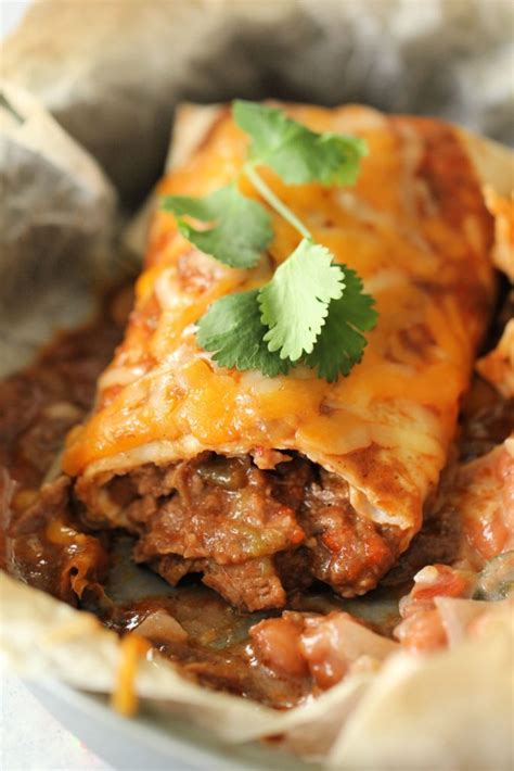 Recipe For Red Chili Burros